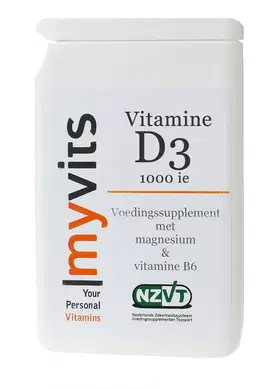 Vitamine D3 75 mcg 3000ie 100 capsules MyVits